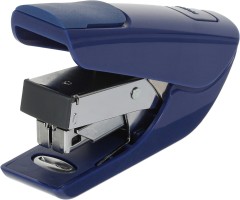 Степлер Kw-Trio 0556B-BLU Mini Air touch 24/6 26/6 (20листов) синий 50скоб пластик закрытый коробка