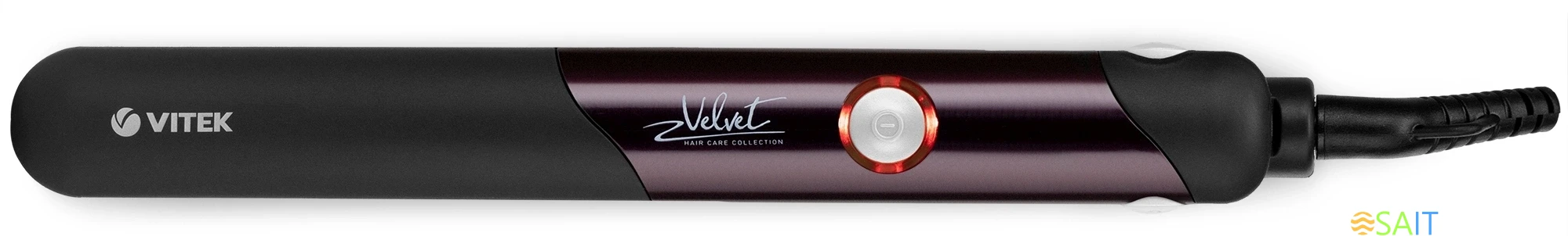 Выпрямитель Vitek VT-2311 42Вт фиолетовый макс.темп.:200С покрытие:керамическое