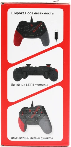 Геймпад A4Tech Bloody GP30 Sports черный/красный USB виброотдача обратная связь (GP30 SPORTS RED)