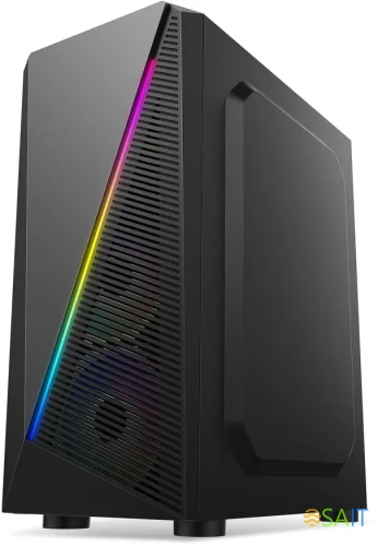 Корпус Bloody BD-CC102F черный без БП mATX 4x120mm 2xUSB2.0 1xUSB3.0 audio bott PSU