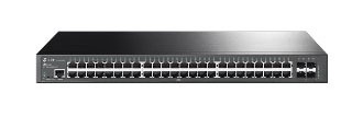 Коммутатор TP-Link SG3452XP (L2+) 48x1Гбит/с 4SFP+ 48PoE+ 500W управляемый