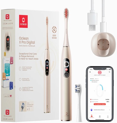 Зубная щетка электрическая Oclean X Pro Digital Y2076 золотистый