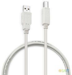 Кабель Buro USB A(m) USB B(m) 3м (USB-A-B-3C)