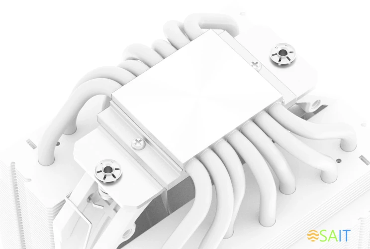 Устройство охлаждения(кулер) ID-Cooling SE-207-XT Slim Soc-AM5/AM4/1200/1700/1851 белый 4-pin 15-35dB Al+Cu 220W 760gr Ret (SE-207-XT SLIM SNOW)