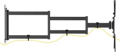 Кронштейн для телевизора Ultramounts UM959 черный 23"-65" макс.35кг настенный поворот и наклон