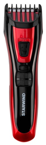 Машинка для стрижки Starwind SHC 4470 красный 3Вт (насадок в компл:2шт)