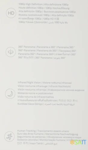 Камера видеонаблюдения IP Xiaomi Smart Camera C200 Wi-Fi 2.8-3.6мм цв. корп.:белый (BHR6766GL)