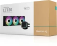 Система водяного охлаждения Deepcool LE720 ARGB Soc-AM5/AM4/1200/1700/1851 черный 4-pin 19-33dB Al 250W 1570gr Ret (R-LE720-BKAMMN-G-1)