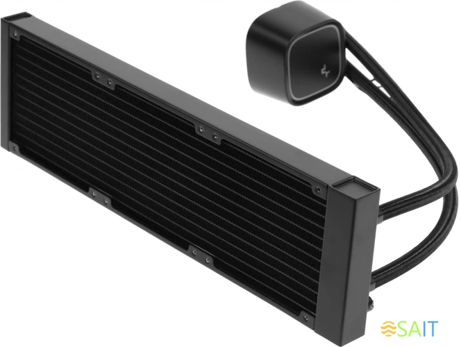 Система водяного охлаждения Deepcool LE720 ARGB Soc-AM5/AM4/1200/1700/1851 черный 4-pin 19-33dB Al 250W 1570gr Ret (R-LE720-BKAMMN-G-1)