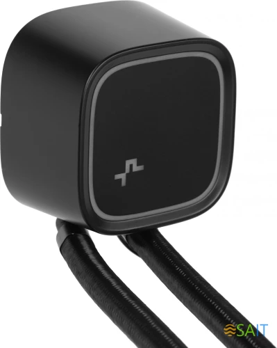 Система водяного охлаждения Deepcool LE720 ARGB Soc-AM5/AM4/1200/1700/1851 черный 4-pin 19-33dB Al 250W 1570gr Ret (R-LE720-BKAMMN-G-1)