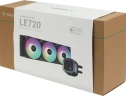 Система водяного охлаждения Deepcool LE720 ARGB Soc-AM5/AM4/1200/1700/1851 черный 4-pin 19-33dB Al 250W 1570gr Ret (R-LE720-BKAMMN-G-1)