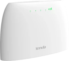 Роутер беспроводной Tenda 4G03 N300 10/100BASE-TX/3G/4G cat. 4 белый