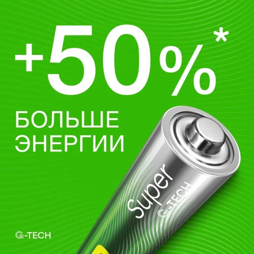 Батарея GP Super Alkaline G-Tech 24А AAA NiMH 1000mAh (8шт)