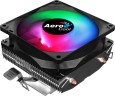 Устройство охлаждения(кулер) Aerocool Air Frost 2 RGB Soc-AM5/AM4/1200/1700/1851 черный/белый 3-pin 26dB Al+Cu 110W 250gr Ret (AIR FROST 2 FRGB 3P)