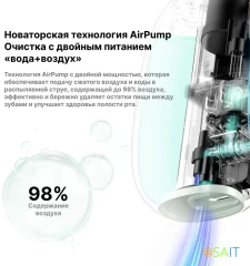 Ирригатор Oclean AirPump A10 W7602 серый