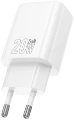 Сетевое зар./устр. Hoco N60 Gentle 20W 3A (PD) белый (44228)