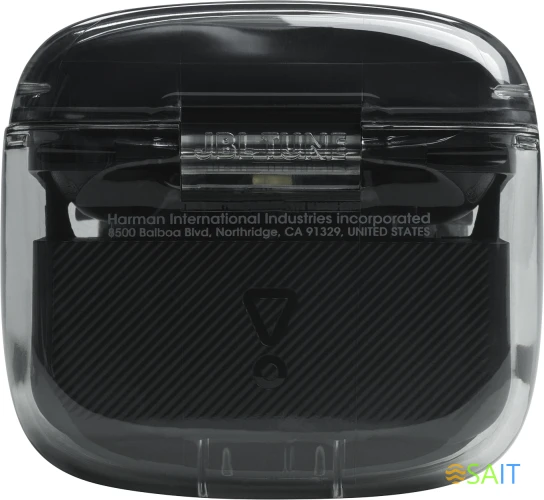 Гарнитура вкладыши JBL Tune Flex Ghost черный беспроводные bluetooth в ушной раковине (JBLTFLEXGBLK)