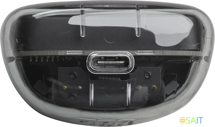 Гарнитура вкладыши JBL Tune Flex Ghost черный беспроводные bluetooth в ушной раковине (JBLTFLEXGBLK)