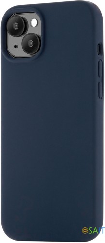 Чехол (клип-кейс) uBear для Apple iPhone 15 Plus Touch Mag Case with MagSafe темно-синий (CS271DB67TH-I23M)