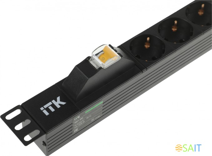 Блок распределения питания ITK PH21-6D3 гор.размещ. 6xSchuko базовые 16A C14