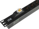 Блок распределения питания ITK PH21-6D3 гор.размещ. 6xSchuko базовые 16A C14