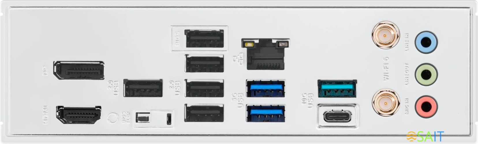 Материнская плата Asus B850M MAX GAMING WIFI SocketAM5 AMD B850 4xDDR5 mATX AC`97 8ch(7.1) GbLAN RAID+HDMI+DP