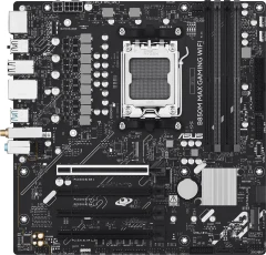 Материнская плата Asus B850M MAX GAMING WIFI Socket AM5 AMD B850 4xDDR5 mATX AC`97 8ch(7.1) GbLAN RAID+HDMI+DP