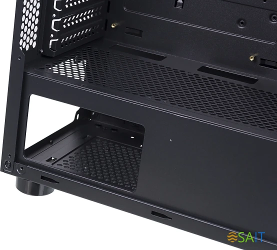 Корпус Accord 3407 черный без БП ATX 8x120mm 2xUSB2.0 1xUSB3.0 audio bott PSU