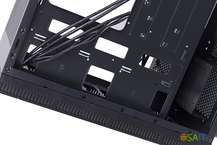 Корпус Accord 3407 черный без БП ATX 8x120mm 2xUSB2.0 1xUSB3.0 audio bott PSU