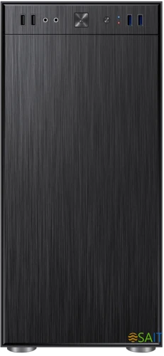 Корпус Accord 3407 черный без БП ATX 8x120mm 2xUSB2.0 1xUSB3.0 audio bott PSU