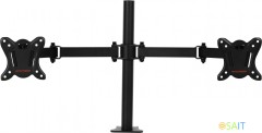 Кронштейн для мониторов Arm Media LCD-T13 черный 15"-32" макс.8кг настольный поворот и наклон верт.перемещ.