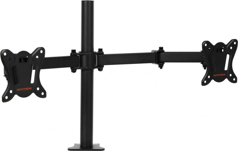 Кронштейн для мониторов Arm Media LCD-T13 черный 15"-32" макс.8кг настольный поворот и наклон верт.перемещ.