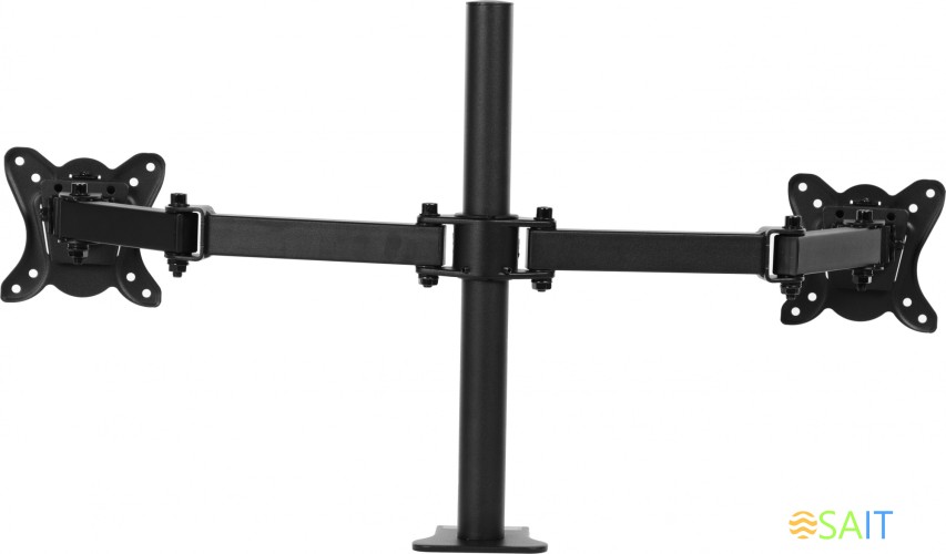 Кронштейн для мониторов Arm Media LCD-T13 черный 15"-32" макс.8кг настольный поворот и наклон верт.перемещ.