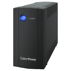 ИБП CyberPower UTC650EI, Line-Interactive, 650VA/360W, 4 IEC-320 С13 розетки, Black, 0.84х0.159х0.252м., 3.8кг. CyberPower UTC650EI