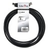 Кабель-удлинитель антенный Telecom TV(m)/F-TV(f) 3м. черный (TTV9501-3M)