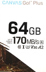 Флеш карта microSDXC 64GB Kingston SDCG3/64GB Canvas Go! Plus + adapter