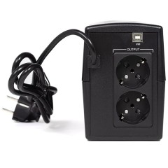 ИБП ЮНИОР СМАРТ 600, 600/360 ВА/Вт, LED, USB, SCHUKOx2 Импульс JS60114