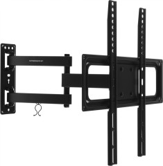 Кронштейн для телевизора Ultramounts UM872 черный 32"-55" макс.35кг настенный поворотно-выдвижной и наклонный