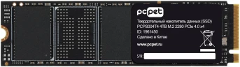Накопитель SSD PC Pet PCIe 4.0 x4 4TB PCPS004T4 M.2 2280 OEM