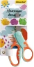 Ножницы Silwerhof детские 130мм ручки пластиковые асим. нержавеющая сталь бирюзовый/оранжевый