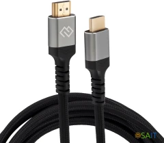 Кабель аудио-видео Digma HDMI (m)/HDMI (m) 3м. феррит.кольца позолоч.конт. черный (D-HDMI-2FF-V2.1-3M)