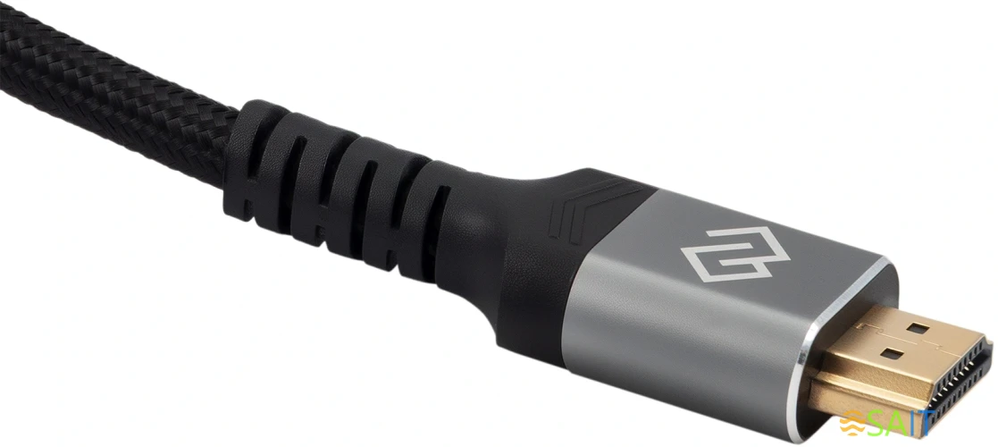 Кабель аудио-видео Digma HDMI (m)/HDMI (m) 3м. феррит.кольца позолоч.конт. черный (D-HDMI-2FF-V2.1-3M)