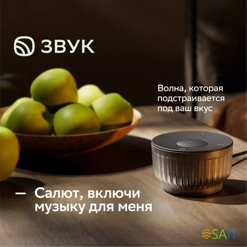 Умная колонка Sber Boom Mini 2 SBDV-00250B Салют синий 5W Mono BT/Wi-Fi