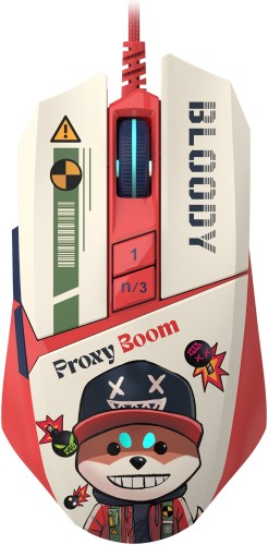 Мышь A4Tech Bloody W63 Max Proxy Boom рисунок оптическая (12000dpi) USB