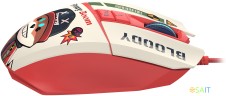 Мышь A4Tech Bloody W63 Max Proxy Boom рисунок оптическая (12000dpi) USB