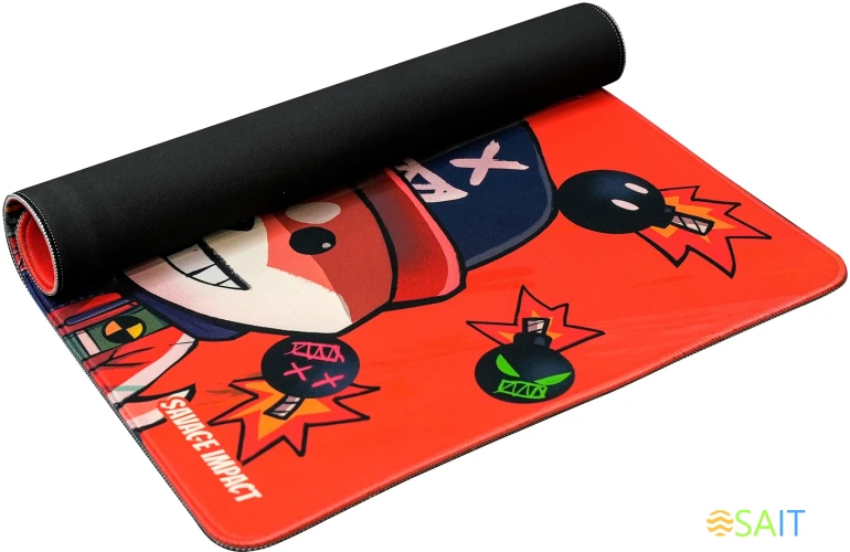 Коврик для мыши A4Tech Bloody BP-45 Proxy Boom Fire Большой рисунок 450x400x5мм (BP-45)