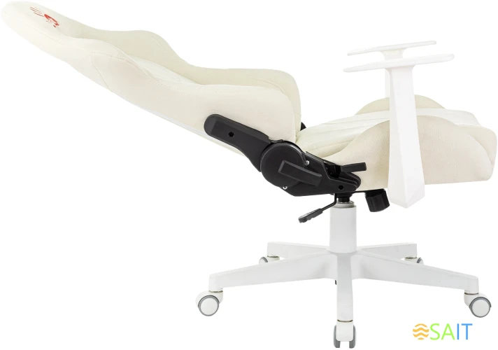 Кресло игровое A4Tech Bloody GC-570 белый сиденье белый с подголов. крестов. пластик пластик белый