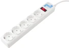 Сетевой фильтр Powercube SPG-B-15-WHITE 5м (5 розеток) белый (коробка)