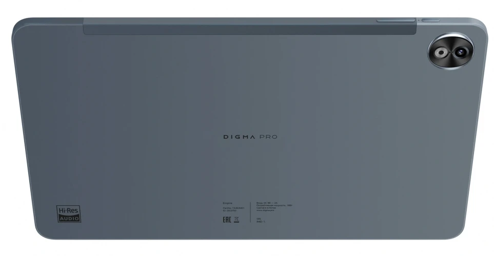 Планшет Digma Pro Empire G99 (2.2) 8C RAM8Gb ROM256Gb 12" In-Cell 2000x1200 4G Android 14 серый 16Mpix 8Mpix BT WiFi microSD 2Tb 10000mAh 1250hrs