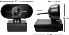 Камера Web A4Tech PK-930HA черный 2Mpix (1920x1080) USB2.0 с микрофоном